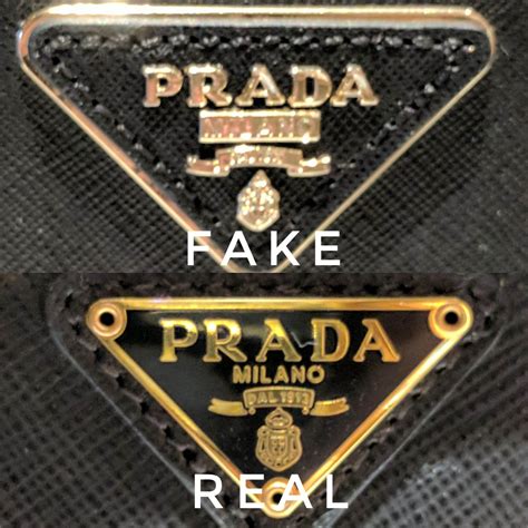 prada milano fake vs real|authentic prada logo.